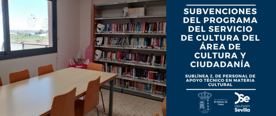 SUBVENCION CULTURA PERSONAL DE APOYO