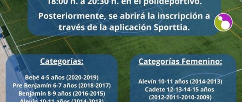 escuela municipal de fútbol